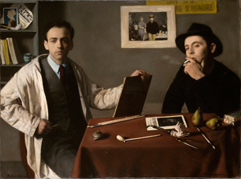 Javier Bueno, Doppio autoritratto