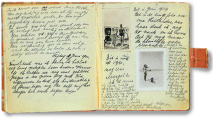 Pagine del diario di A. Frank