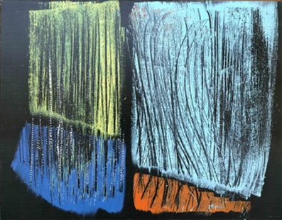 Hans Hartung - dipinto del 1971