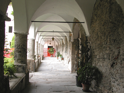 Scorcio del chiostro