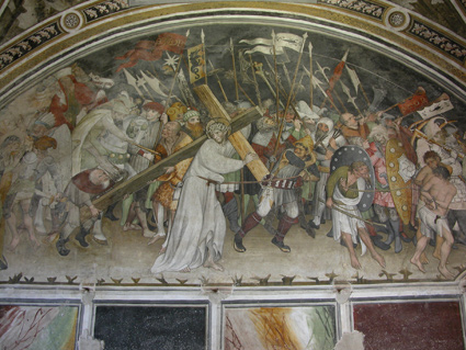 L'affresco della sacrestia