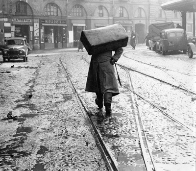 Una delle fotografie in mostra