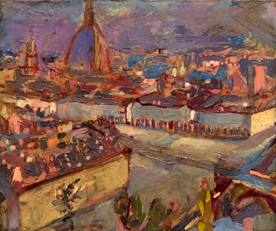 R. Chicco - Piazza Vittorio dal Monte dei Cappuccini, 1967