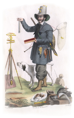 Caricatura di Alberto La Marmora