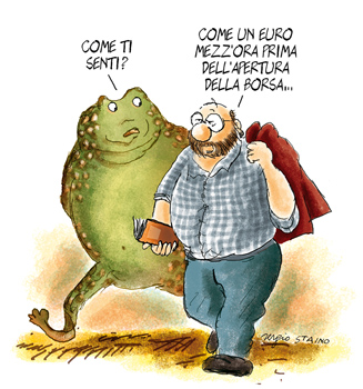 Una delle vignette in mostra