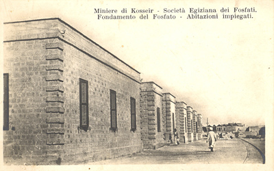 Abitazioni degli impiegati delle miniere di Kosseir