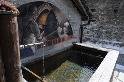 Murale a Usseaux