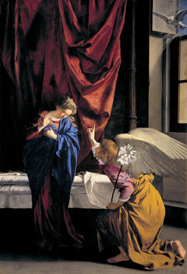 O. Gentileschi, Annunciazione