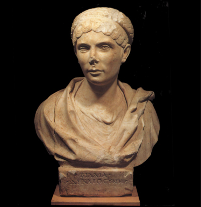 Busto di Vilia 130 d.C. (Museo di Kruie)