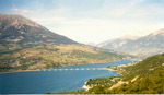 Il lago di Serre-Ponçon - foto Liesel