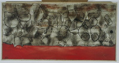 M. Lattes, Senza titolo 1954