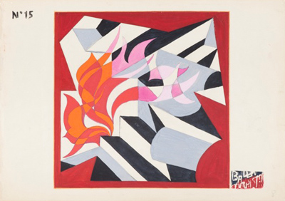 G. Balla - Motivo per foulard