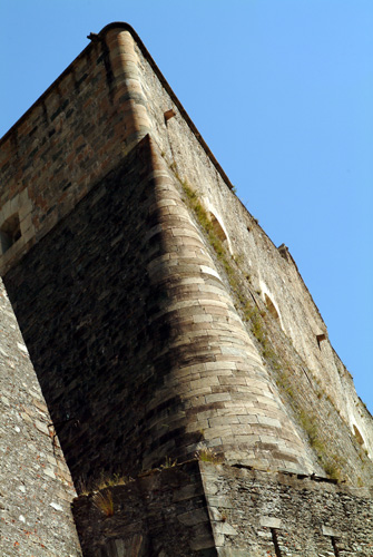 Exilles, dettaglio delle mura
