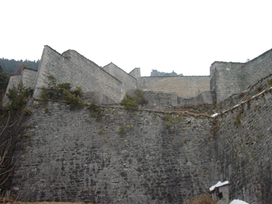 Le mura di Fenestrelle